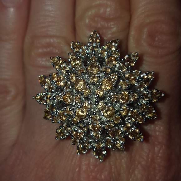 Cubic Zirconia Ring sterling silver - Picture 4 of 9